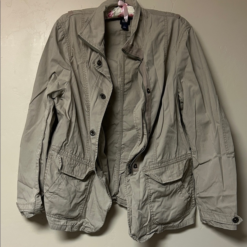 GAP Tan Women's Military Field Jacket